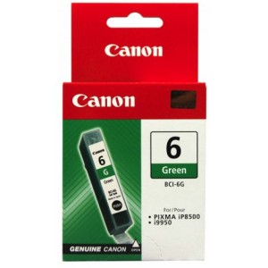 Cartridge Canon BCI-6G, zelená (green)