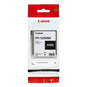 Cartridge Canon PFI-120MBK, matná čierna (matte black)