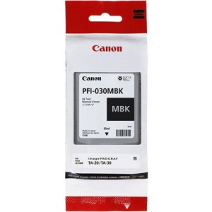 Cartridge Canon PFI-030MBK, 3488C001, matná čierna (matte black)