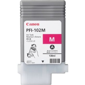 Cartridge Canon PFI-102M, purpurová (magenta)