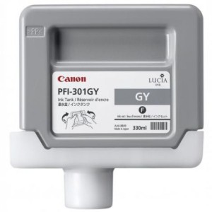 Cartridge Canon PFI-301GY, sivá (gray)