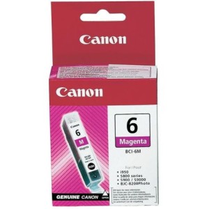 Cartridge Canon BCI-6M, purpurová (magenta)