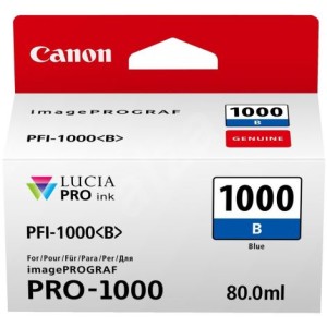 Cartridge Canon PFI-1000B, modrá (blue)