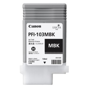 Cartridge Canon PFI-103MBK, matná čierna (matte black)